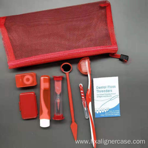 8 In1 Dental Clean Care Brush Orthodontic kit